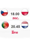  Португалия - ​​Нидерланды Чехия - Польша (повтор) (официальная фан зона Евро-2012)