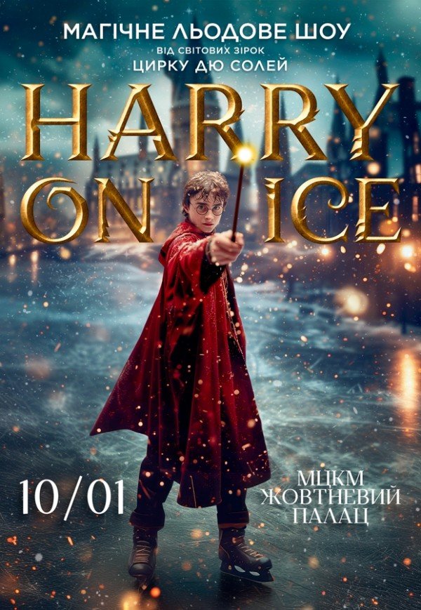 Магічне льодове шоу "Harry On Ice" вiд зірок Цирку дю Солей 