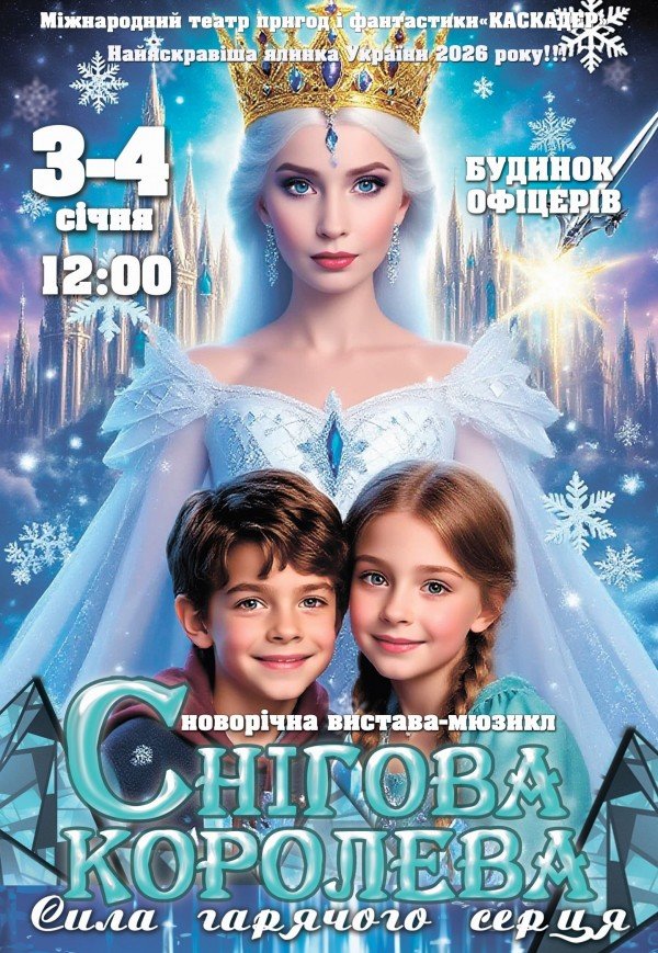 Спектакль-мюзикл "Снежная королева. Сила горячего сердца"