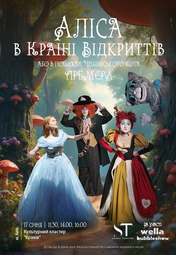 Спектакль "Алиса в стране открытий"