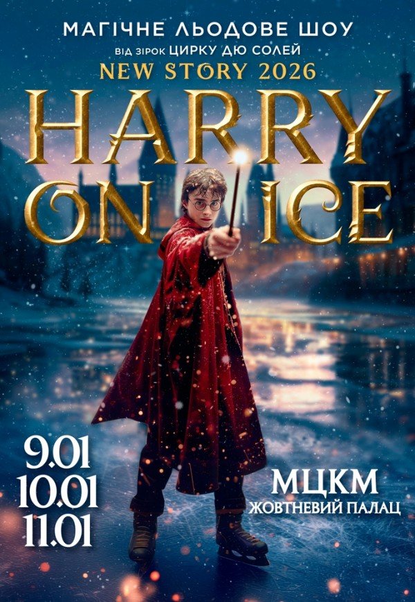 Магічне льодове шоу "Harry On Ice 2026" вiд зірок Цирку дю Солей