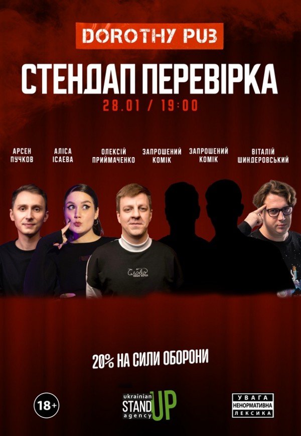 СТЕНДАП ПЕРЕВІРКА