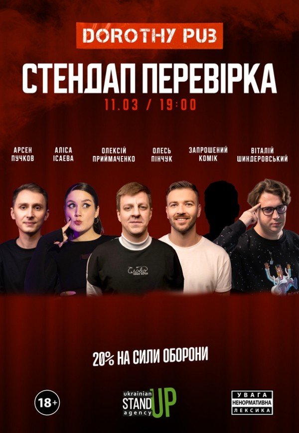 СТЕНДАП ПЕРЕВІРКА