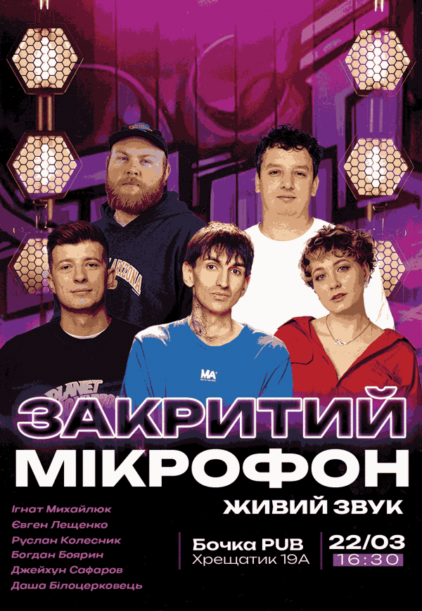 Закрытый микрофон	