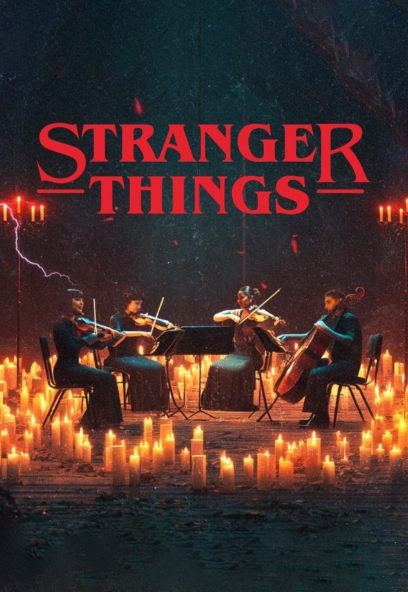 Музика з серіалу Stranger Things при свічках
