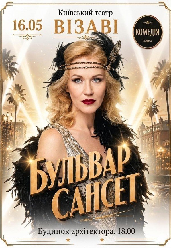 Вистава "Бульвар Сансет"