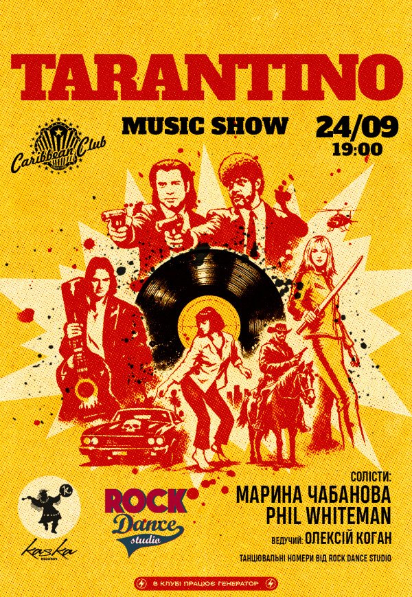 TARANTINO: MUSIC SHOW